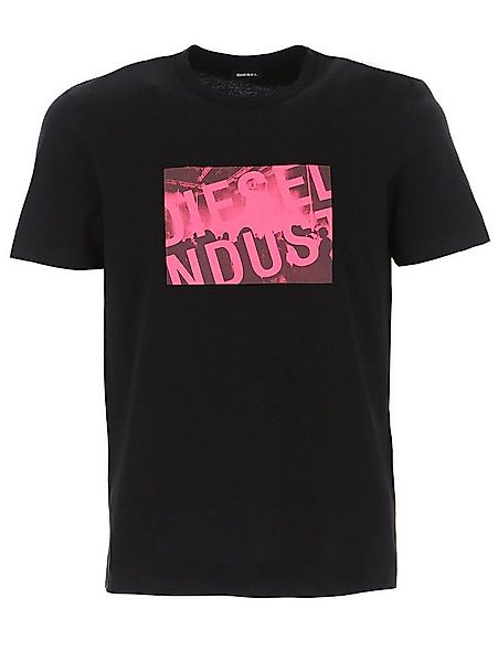 Diesel Rundhalsshirt Slim Fit mit Logoprint - T-DIEGOS-K16 günstig online kaufen