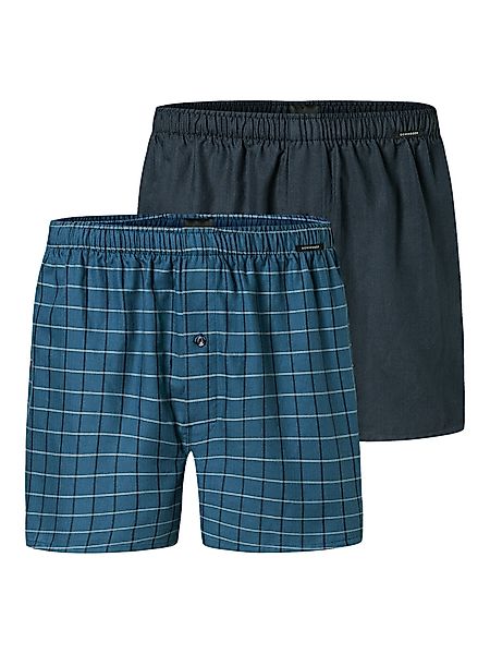 Schiesser Boxer Web (2-St) unterhose unterwäsche günstig online kaufen
