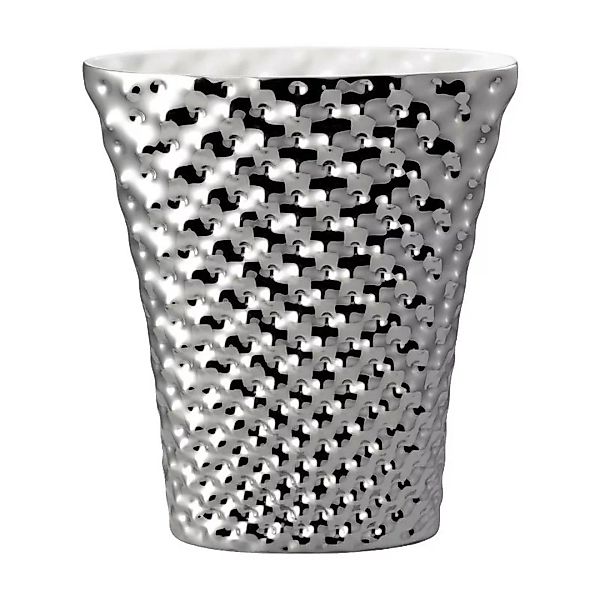 Rosenthal studio-line Vibrations Vase oval Platin titanisiert 32 cm günstig online kaufen
