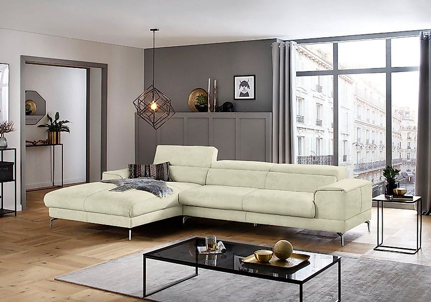 W.SCHILLIG Ecksofa "piedroo, Designsofa mit tollem Sitzkomfort, elegant und günstig online kaufen