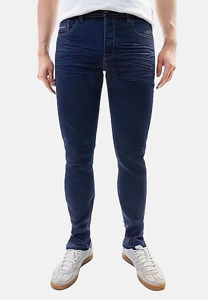 Jaylvis Regular-fit-Jeans Fein Jeans Regular Twill Denim Design Kontrastnäh günstig online kaufen