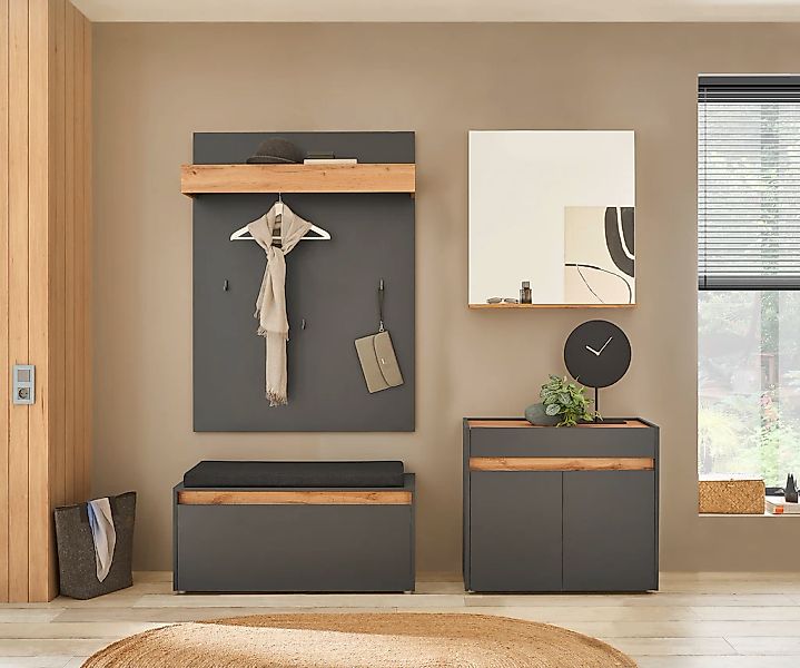 Home affaire Garderoben-Set "GIRON/CiTY, moderne Garderobe, Komplettset mit günstig online kaufen