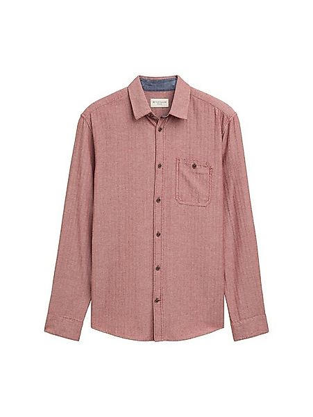 TOM TAILOR Langarmhemd Langarm Business Hemd für Herren (1-tlg) günstig online kaufen