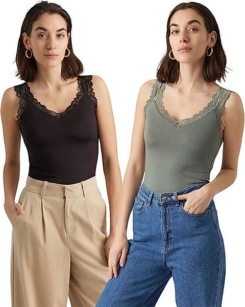 Vero Moda Spitzentop (Set, 2er-Pack) Basic günstig online kaufen