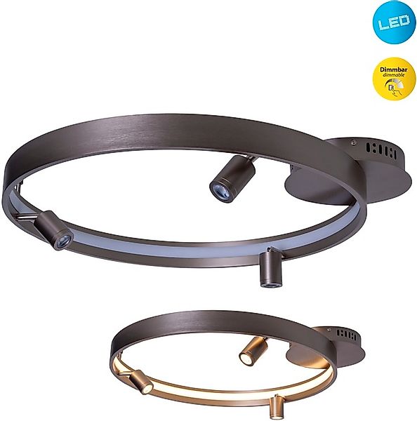 näve LED Deckenleuchte »Tristan« LED-Modul 1 Stk. Warmweiß Deckenlampe warm günstig online kaufen
