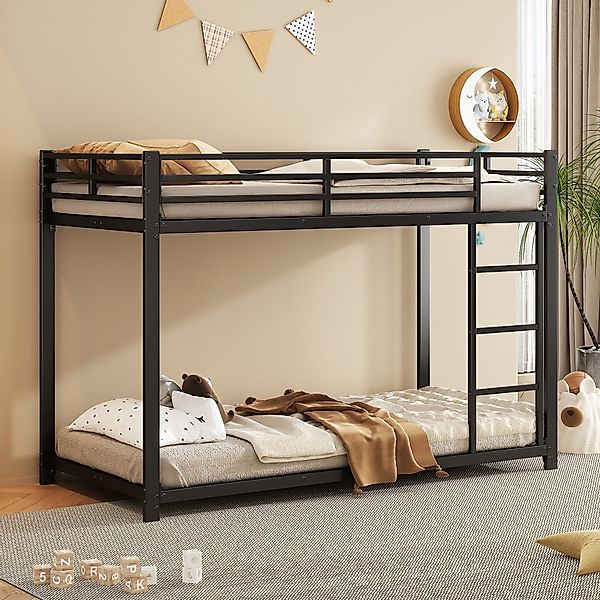 STILVORA Etagenbett 90×200 mit Metalllattenrost,Doppelbett ohne günstig online kaufen