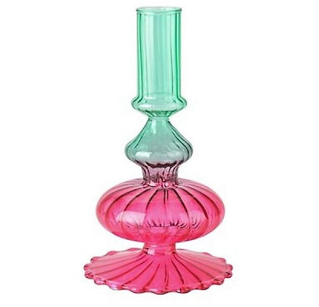 Giftcompany Kerzenhalter Kerzenständer Voile Pink Grün (15,5cm) günstig online kaufen