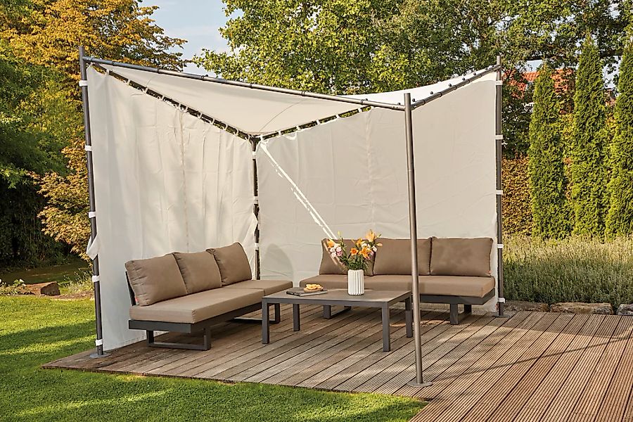 Siena Garden Pavillonseitenteil günstig online kaufen