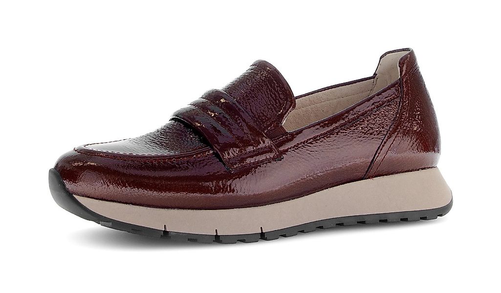 Gabor FLORENZ Slipper, Plateau, Schlupfschuh, Komfortschuh günstig online kaufen