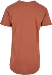 URBAN CLASSICS Kurzarmshirt "Urban Classics Herren Shaped Long Tee" 1 Stk. günstig online kaufen