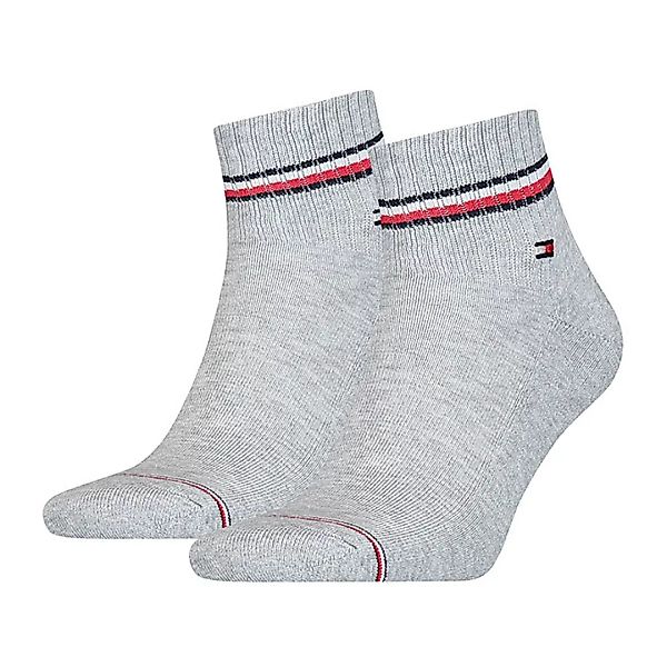Tommy Hilfiger Iconic Quarter Socken 2 Paare EU 47-49 Tommy Original günstig online kaufen
