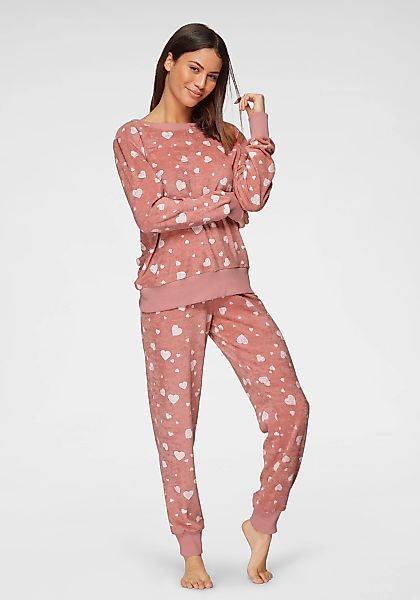 Vivance Dreams Pyjama, 2 Stk. mit Alloverdruck günstig online kaufen