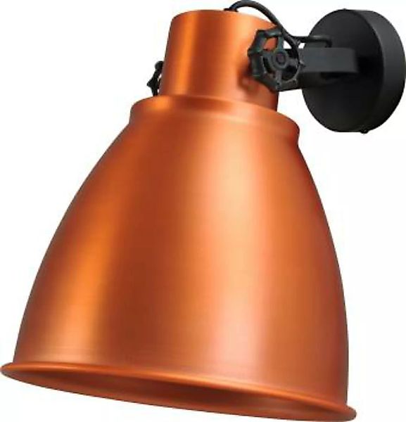 Deckenlampe Kupfer Industrie Design großer Schirm günstig online kaufen