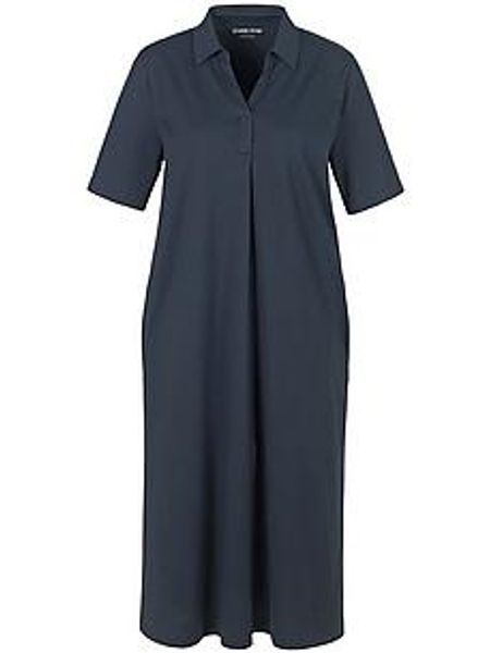 Jersey-Kleid Frederikke Green Cotton blau günstig online kaufen