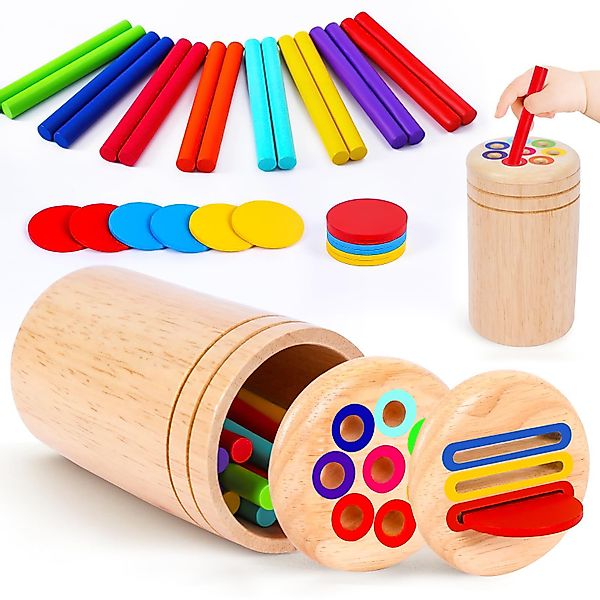 CLTYQ Lernspielzeug Lernspielzeug Montessori Spielzeug Kleinkind günstig online kaufen