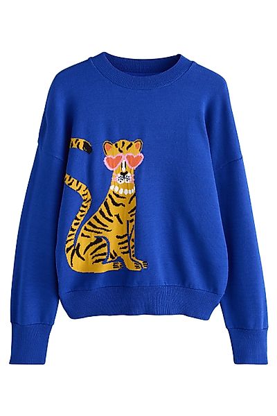 Next Rundhalspullover Rundhals-Sweatshirt mit langen Ärmeln günstig online kaufen