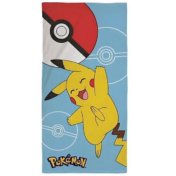 POKÉMON Strandtuch Pokemon Pikachu Badetuch Strandtuch günstig online kaufen