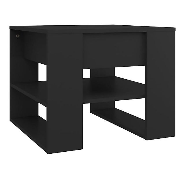 vidaXL Couchtisch Couchtisch Schwarz 55,5x55x45 cm Holzwerkstoff (1-St) günstig online kaufen