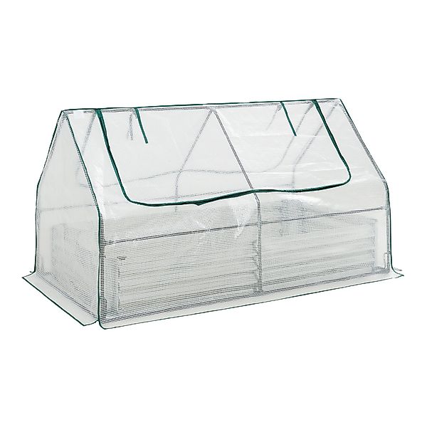 en.casa Hochbeet, mit Gewächshaus »Balsorano« Stahl günstig online kaufen