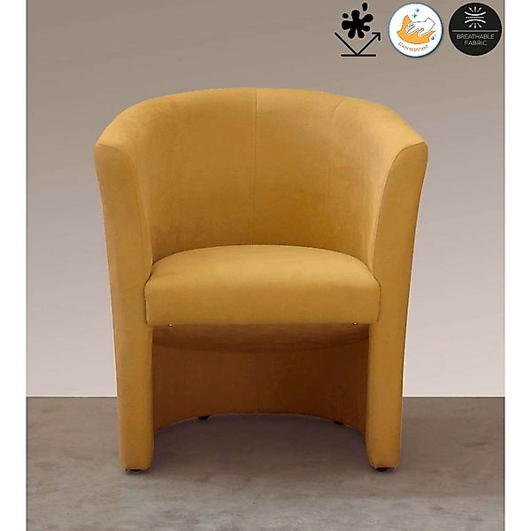 Home affaire Cocktailsessel "Tabby" 1 Stk. tlg. Antifleck-Beschichtung günstig online kaufen