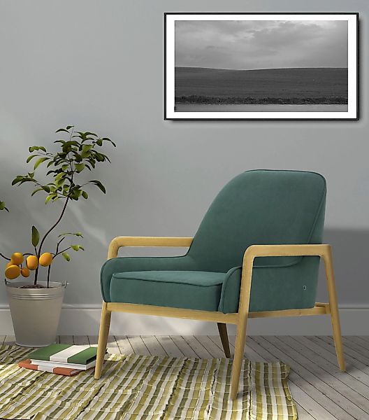 Home affaire Sessel "Braga" wahlweise mit Gestell aus Eiche in dunkel oder günstig online kaufen