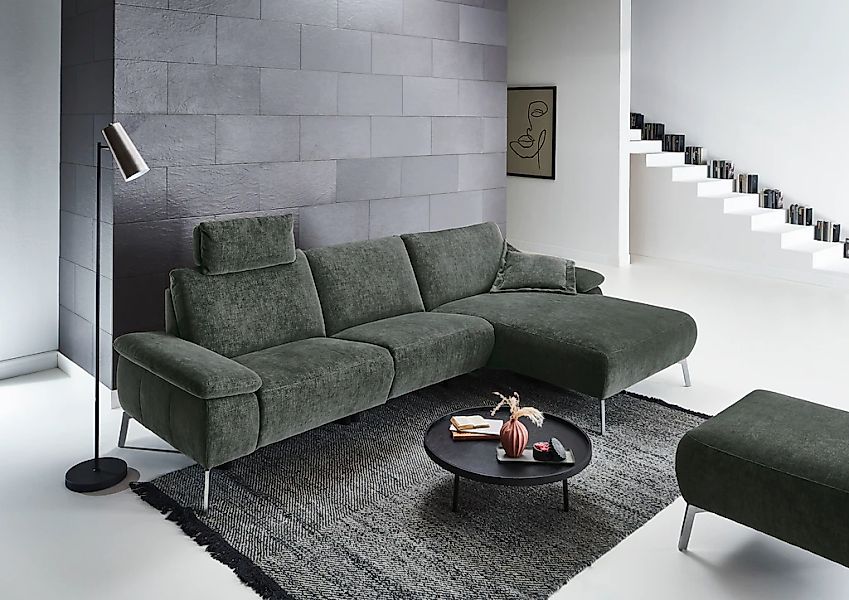 Home affaire Ecksofa "Bellini L-Form" teilmotorische Relaxfunktion an 1 Ele günstig online kaufen