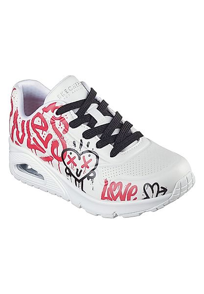 Skechers Uno - Graffiti LOVE Sneaker günstig online kaufen