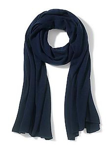 Strickschal Peter Hahn blau günstig online kaufen