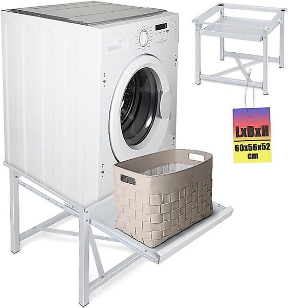 XERSEK Waschmaschinenuntergestell Waschmaschine sockel mit Ablage Trockners günstig online kaufen