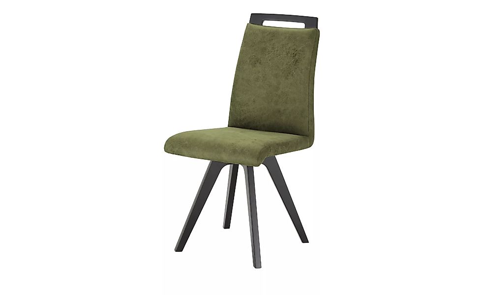 Polsterstuhl  E25 - grün - 44 cm - 91 cm - 64,5 cm - Stühle > Esszimmerstüh günstig online kaufen