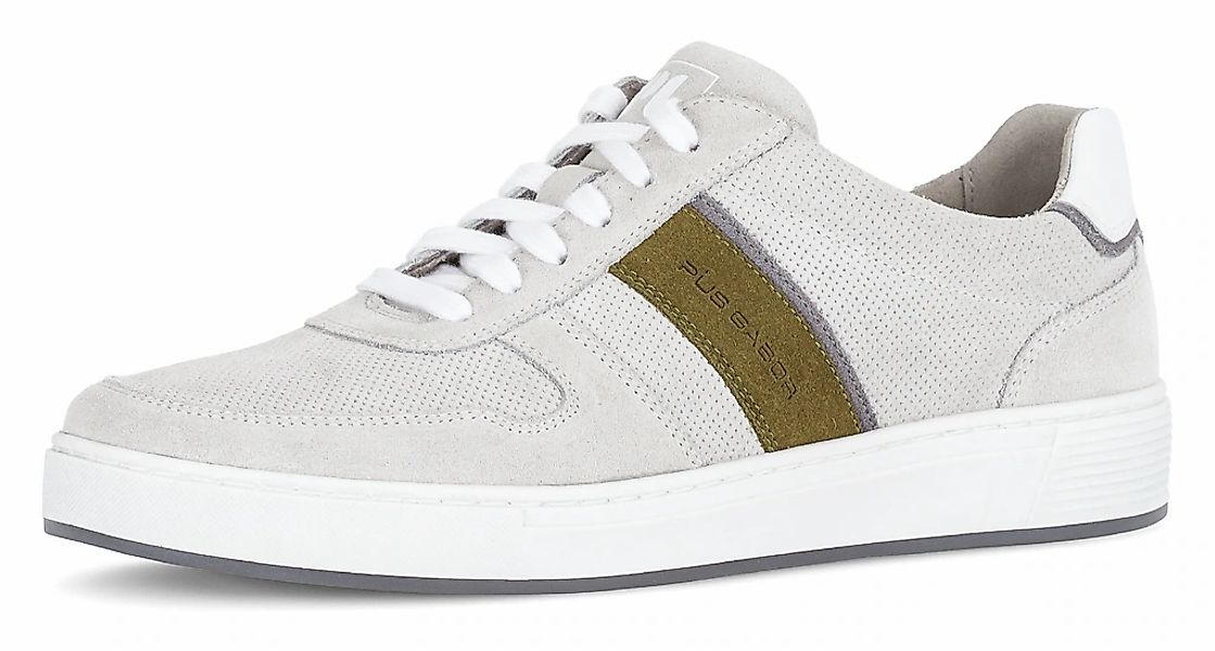 Pius Gabor Sneaker Freizeitschuh, Halbschuh, Schnürer mit Kontrastbesätze, günstig online kaufen