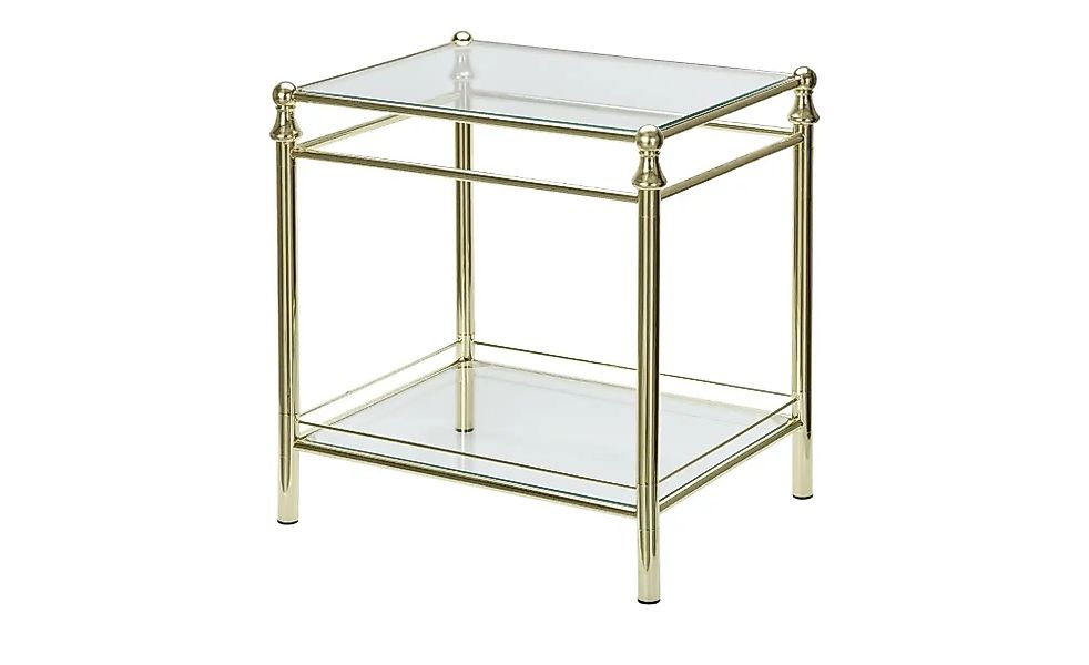 Beistelltisch  Halver ¦ gold ¦ Maße (cm): B: 52 H: 53 T: 42.0 Tische > Beis günstig online kaufen