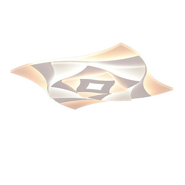 TRIO Leuchten LED Deckenleuchte »AKITA Wand- oder Deckenlampe mit Fernbedie günstig online kaufen