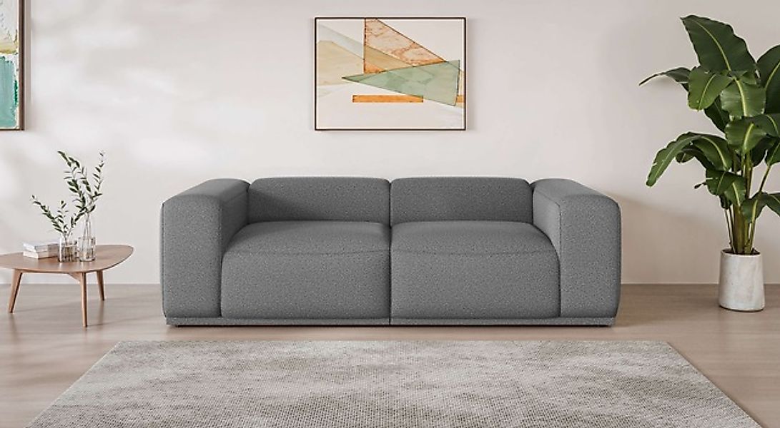 s.Oliver Big-Sofa »EMMERIK Designersofa, 3-Sitzer mit Wellenfederung, B/T/H günstig online kaufen