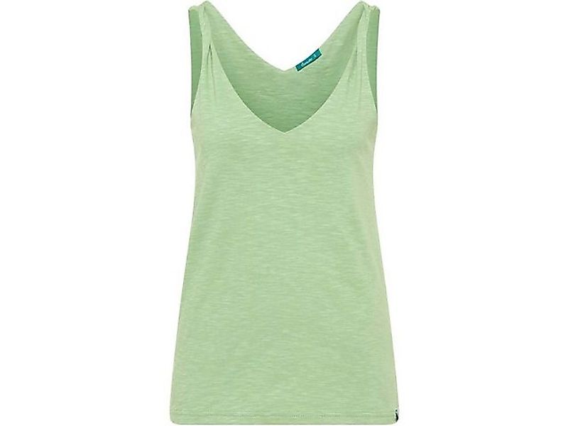 Tranquillo Tanktop tranquillo Bio-Damen-Top mit gezwirbelten Trägern günstig online kaufen