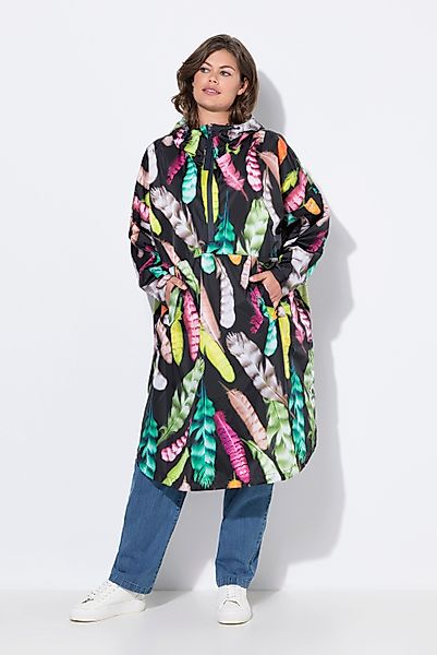 Laurasøn Funktionsjacke Funktions-Regencape Unisex Print Kapuze günstig online kaufen