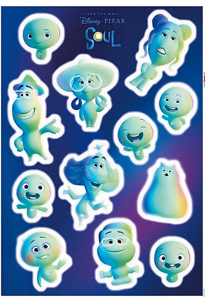 Komar Wandtattoo "Soul - Soulmates - Größe 50 x 70 cm" selbstklebend, Wands günstig online kaufen