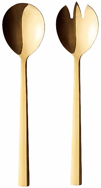 aida RAW Salatbesteck "RAW" Edelstahl, PVD-beschichtete Oberfläche günstig online kaufen