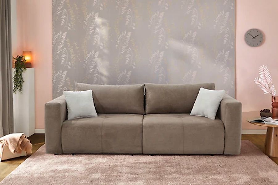 Jockenhöfer Gruppe Big-Sofa »Relax« Gästebettfunktion, Bettkasten, Sitzelem günstig online kaufen