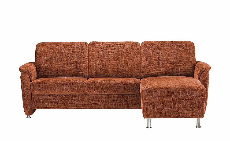 Polstermöbel Oelsa Ecksofa  Selecta-Home ¦ kupfer ¦ Maße (cm): B: 262 H: 89 günstig online kaufen