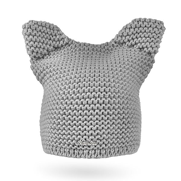 Neverless Strickmütze Damen Strickmütze Katze Katzenohren günstig online kaufen