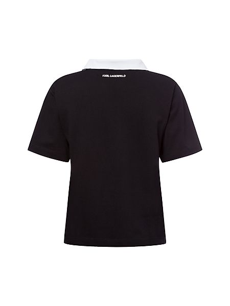 KARL LAGERFELD Poloshirt Ikon Patch günstig online kaufen