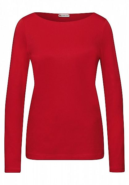 STREET ONE Langarmshirt Style QR new Lanea Basic Langarmshirt günstig online kaufen