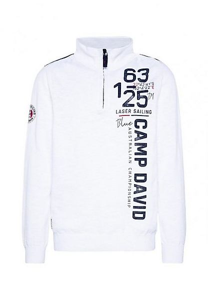 CAMP DAVID Troyer Pullover Laser Sailing Troyer günstig online kaufen