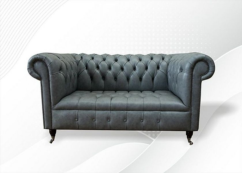 JVmoebel Chesterfield-Sofa Chesterfield Sofa handgefertigt Möbel massiv Hol günstig online kaufen