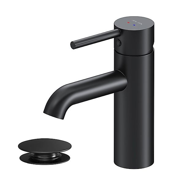 AM.PM Einhebel Waschtischarmatur Spike Wasserhahn Bad mit Klick Ablaufgarni günstig online kaufen
