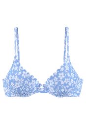 Vivance Bügel-Bikini-Top Leni, mit gelaserter Wellenkante günstig online kaufen