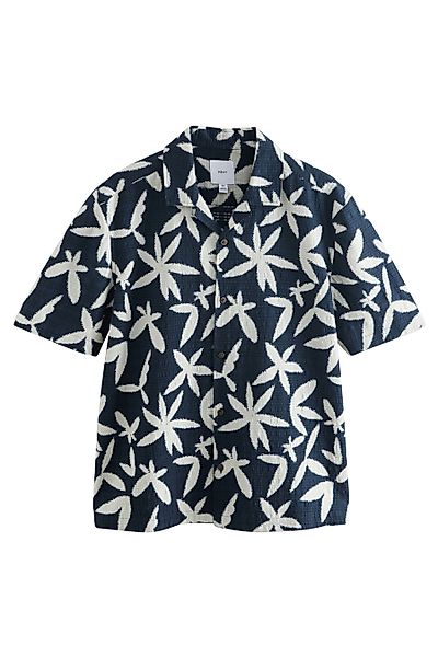 Next Kurzarmhemd Kurzärmeliges Hemd mit floralem günstig online kaufen