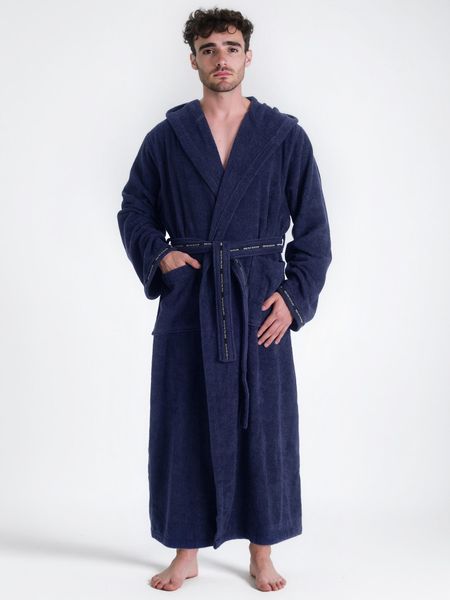 Bruno Banani Herrenbademantel Danny, Normallänge & günstig online kaufen