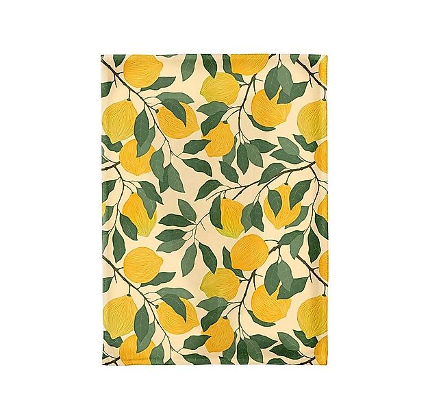 chic.mic Geschirrtuch Vitamin C Zitrone, (1-tlg), 100% Bio Baumwolle, 50x70 günstig online kaufen